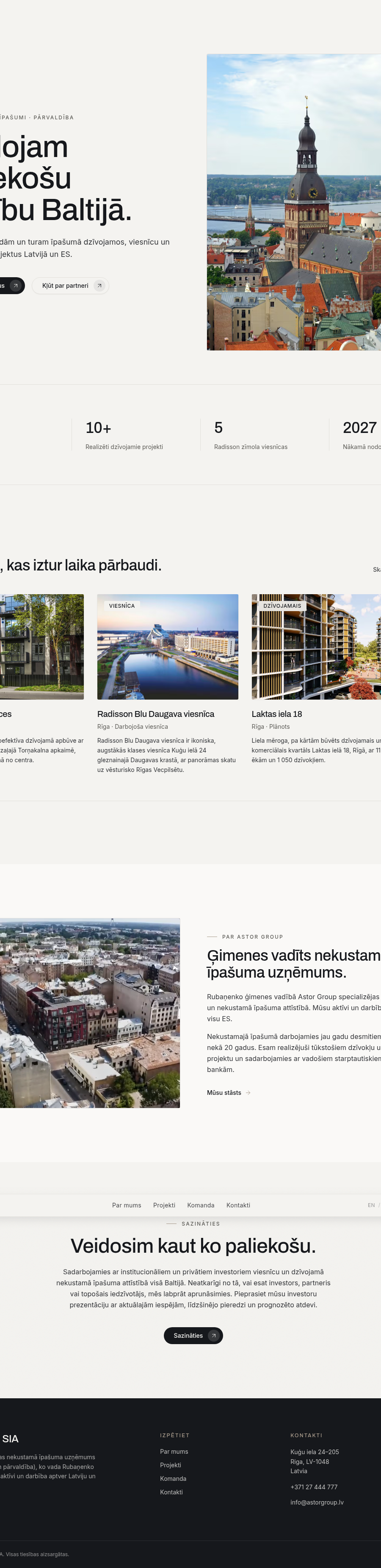 Teardown screenshot of astor-sia.vercel.app